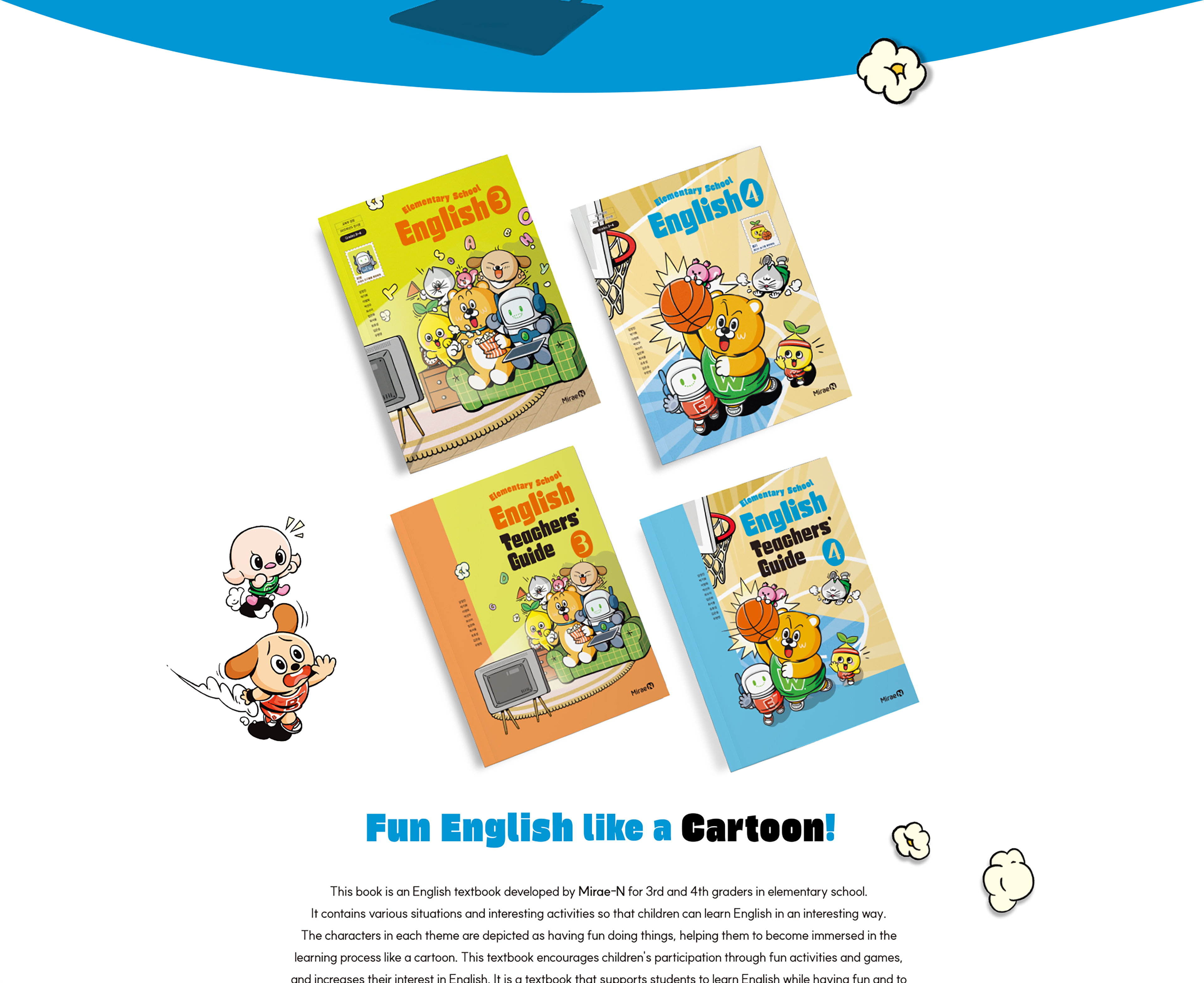 Fun English like a Cartoon!